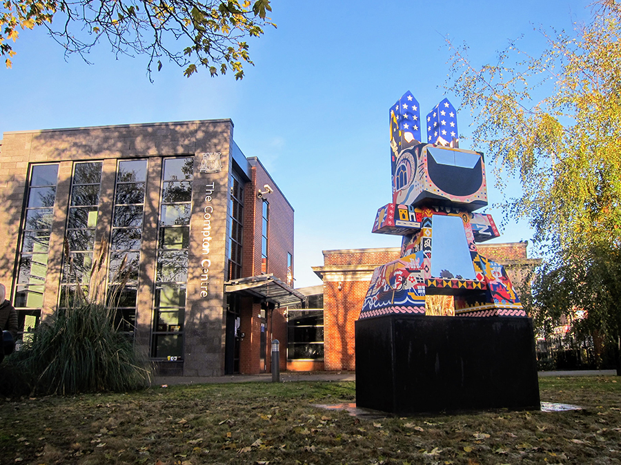 The Hare of Harehills is a public sculpture celebrating the...