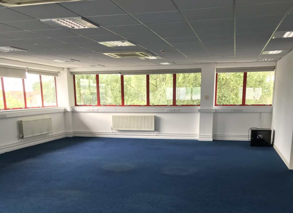 A former office space suitable for organisations or studio spaces.