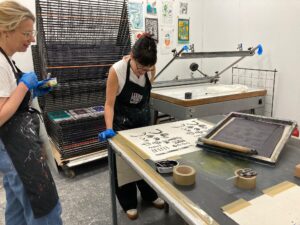 Leeds Print Workshop is a cooperative, open access printmaking studio...