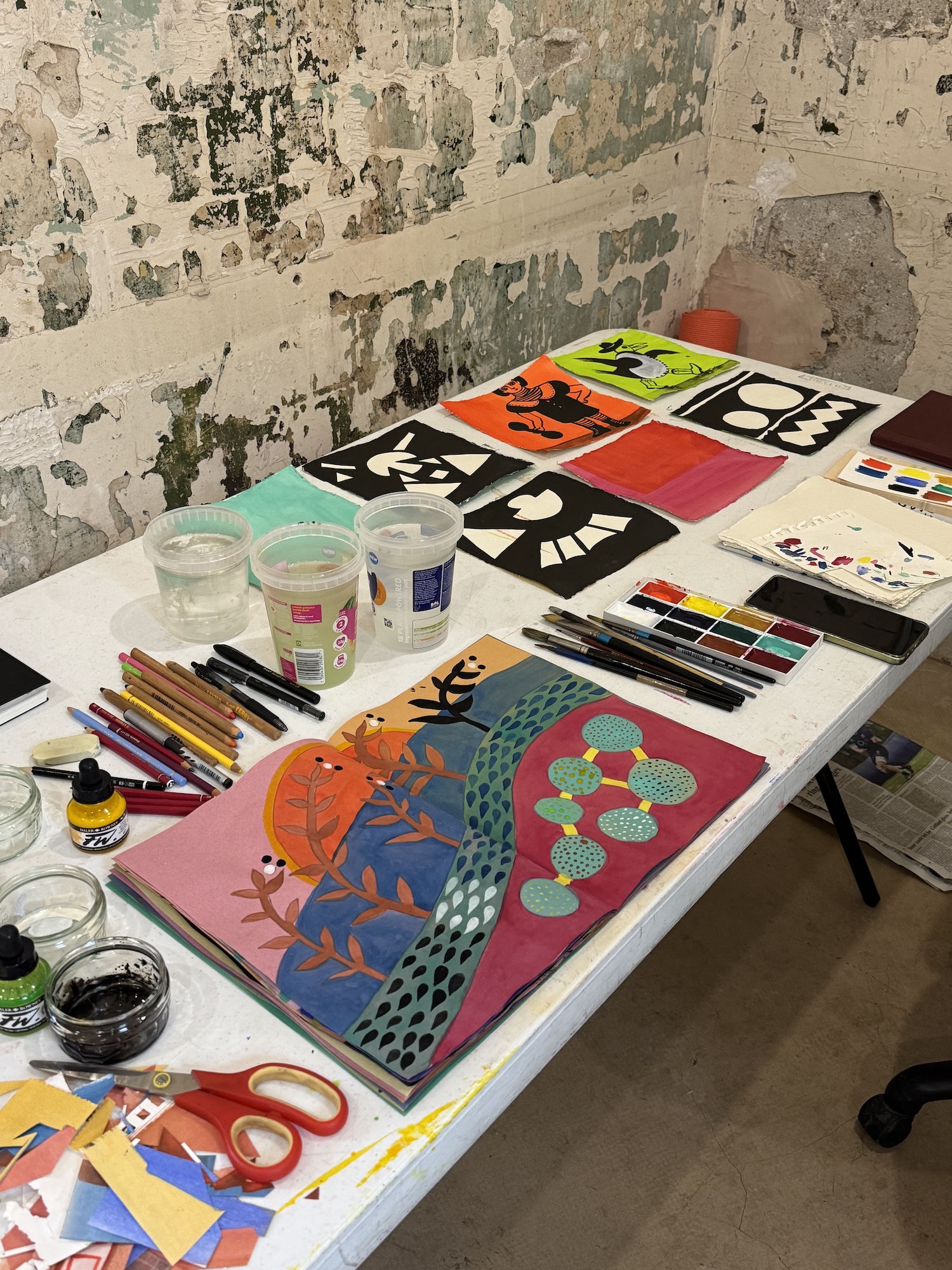 We caught up with artist in residence Linda Granfors, to...