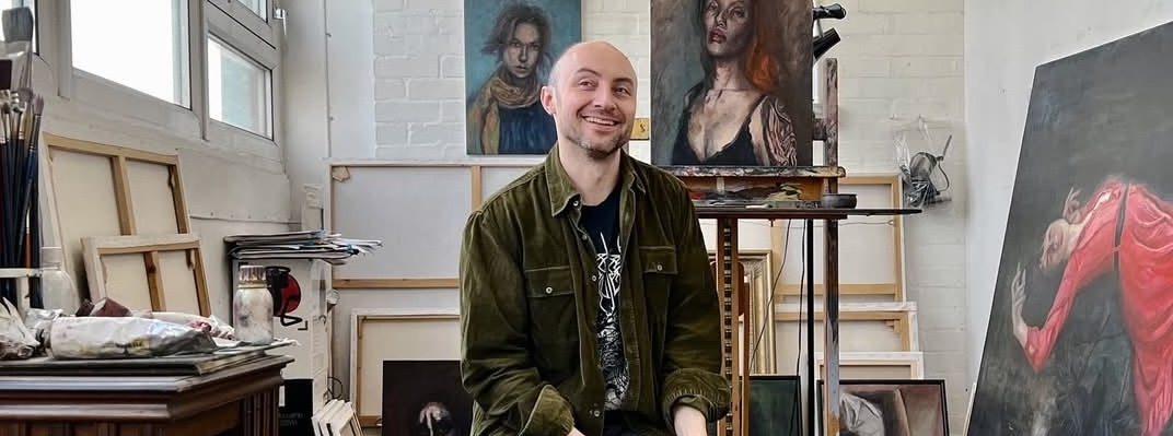 Ben Johnson Ben is a gothic portrait artist based in Leeds.