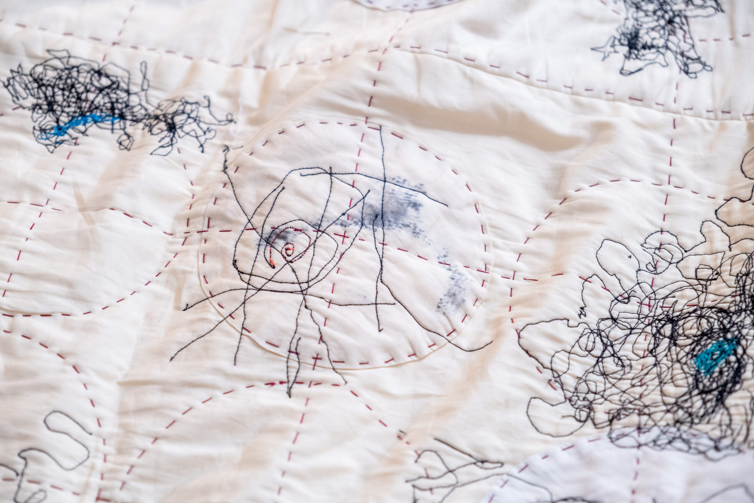 Andi Walker: The Weight Of Absence Explore The Weight Of Absence - a textile exhibition by...