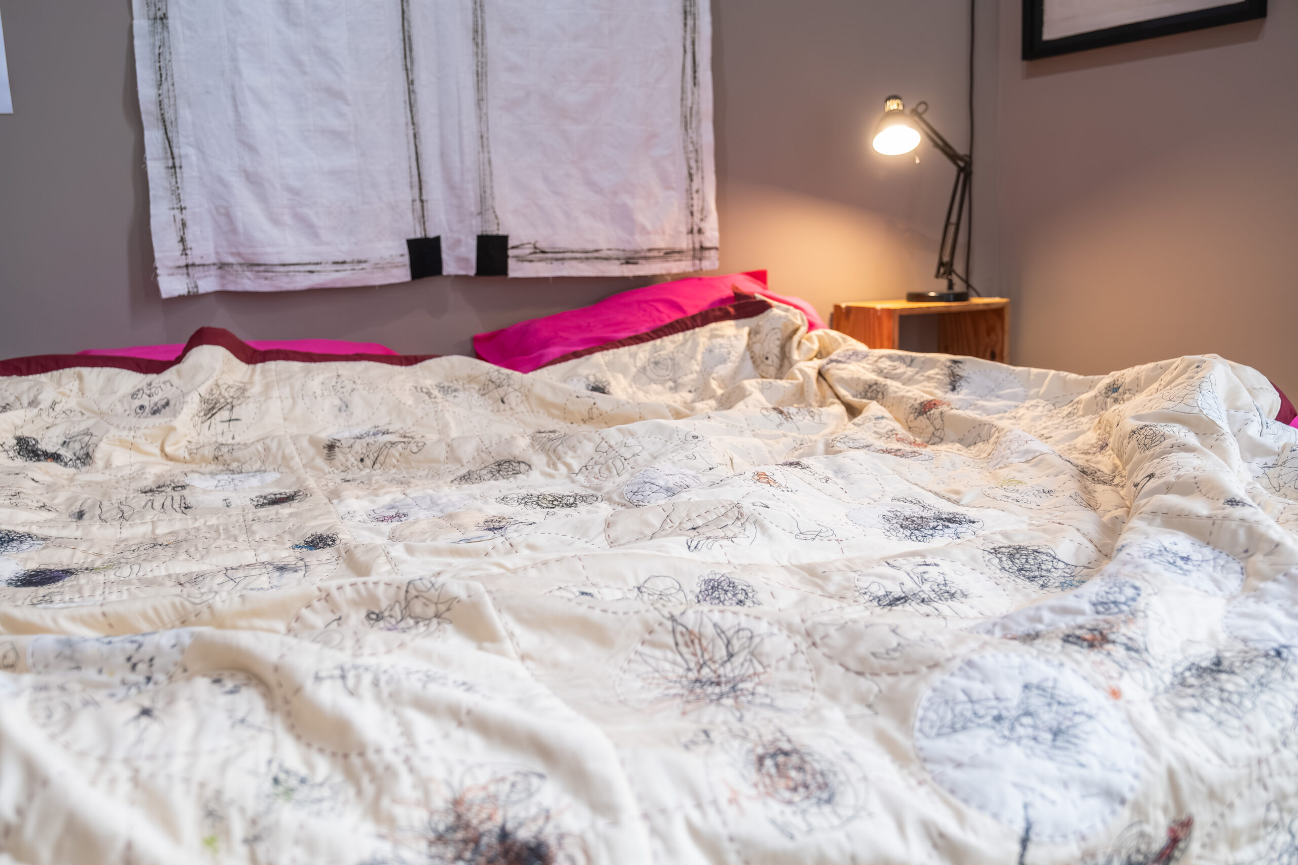 Andi Walker: The Weight Of Absence Explore The Weight Of Absence - a textile exhibition by...