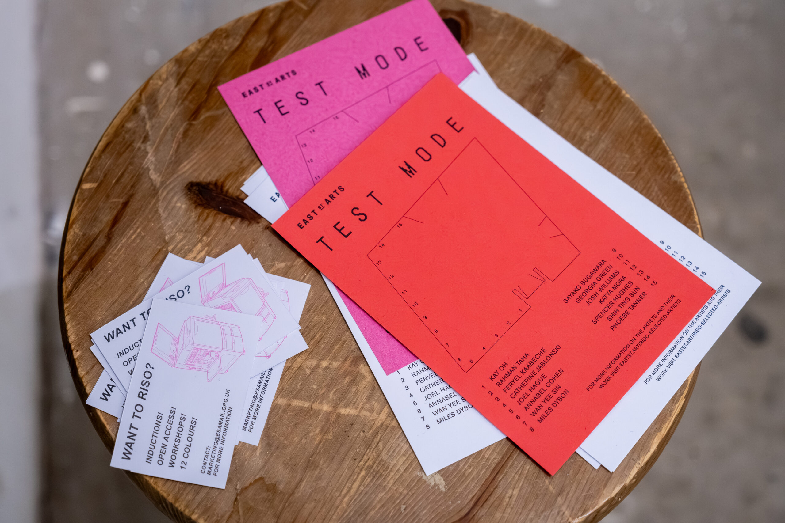 TEST MODE: A Risograph Exhibition TEST MODE, a new exhibition of risograph works from artists...