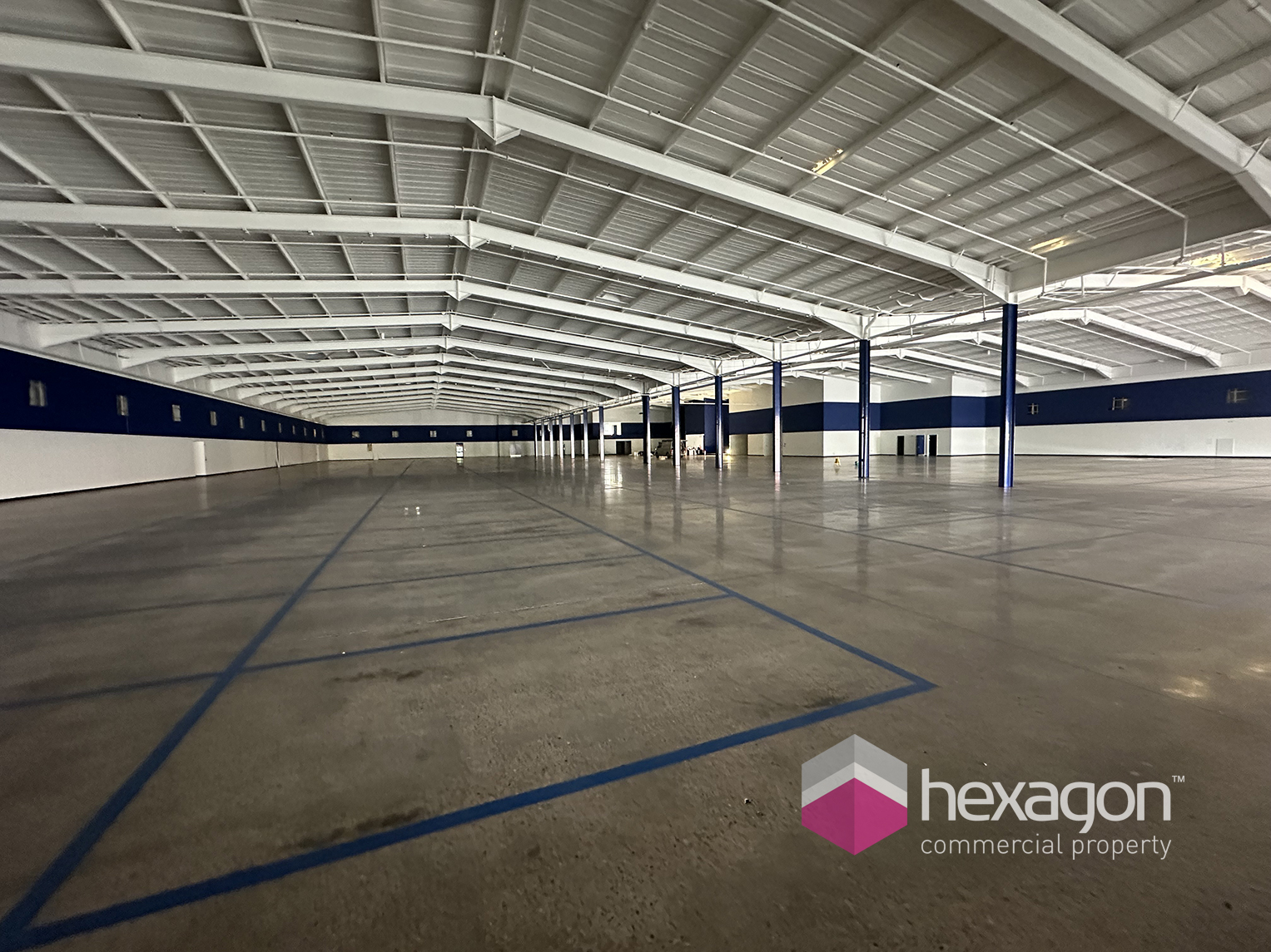 Large-scale exhibition, studio or workshop at Stella House, Birmingham.