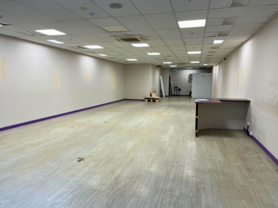 Exhibition and workshop spaces in The Octagon Centre, Burton upon...
