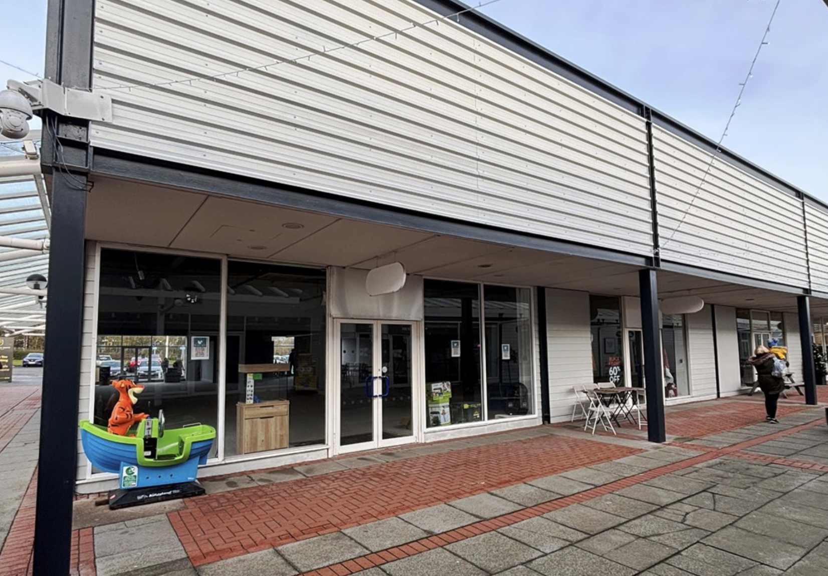 Four former retail units, Newcastle Quays Retail Park, in North...