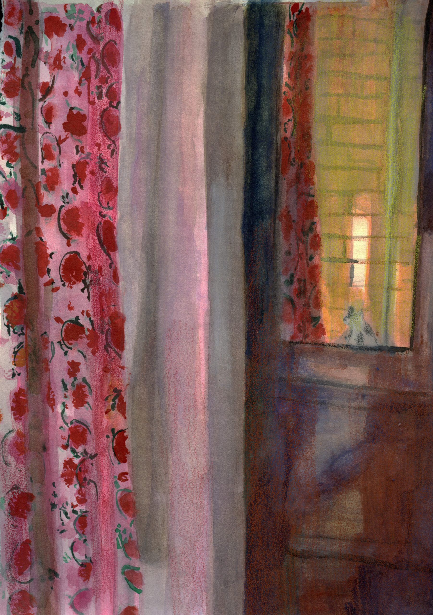 Tafsia Muzib Dana: Fading Warmth Fading Warmth brings together a collection of paintings, sketchbook pages,...