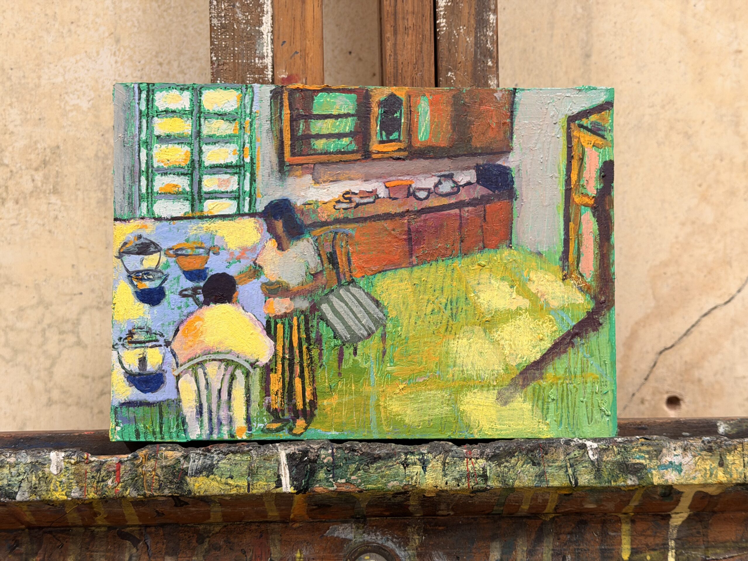 We spoke to Tafsia Dana, an emerging oil painter whose...
