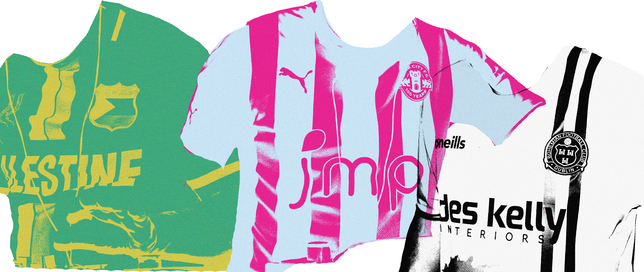 Collaborative Project: Pitch! Pitch! A collaborative project exploring the meaning that football shirts...