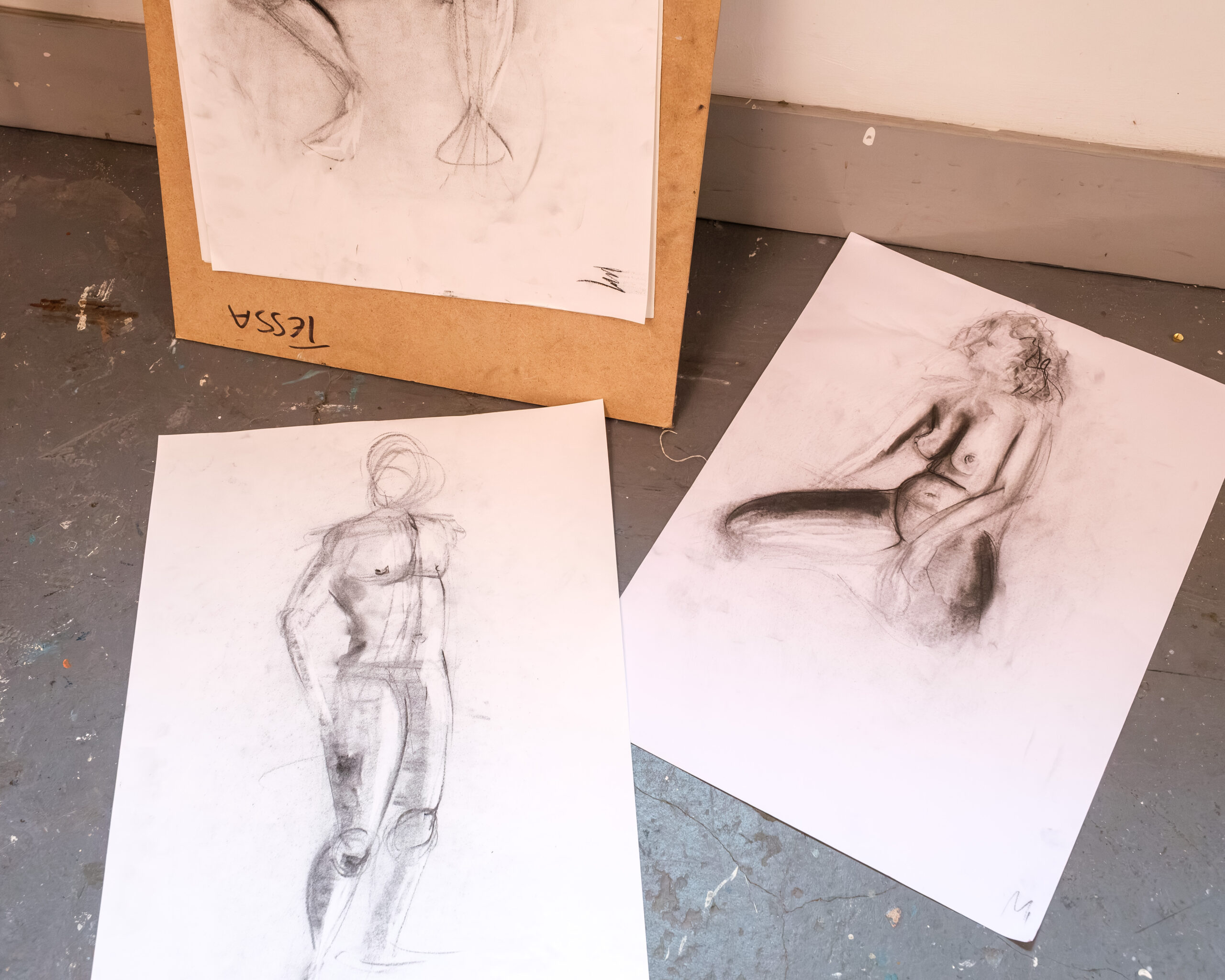 In Conversation With Tessa Houghton Painter and life drawing tutor Tessa Houghton on gesture drawing,...